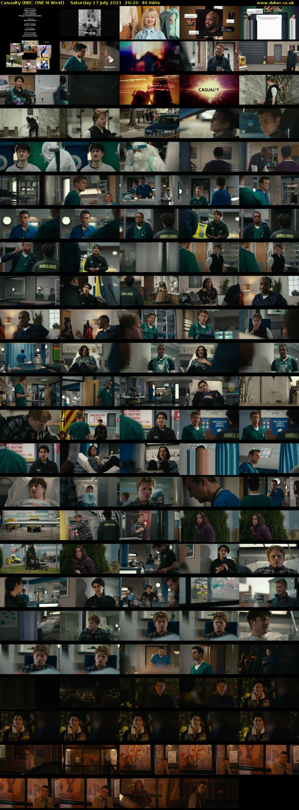 Casualty (BBC ONE N West) Saturday 17 July 2021 20:20 - 21:00
