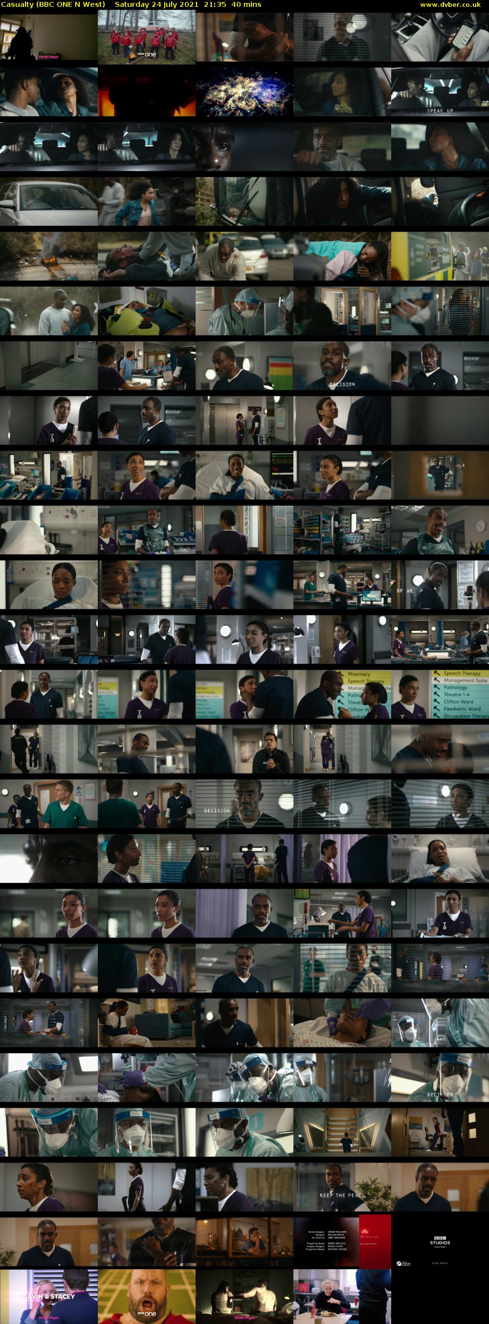 Casualty (BBC ONE N West) Saturday 24 July 2021 21:35 - 22:15