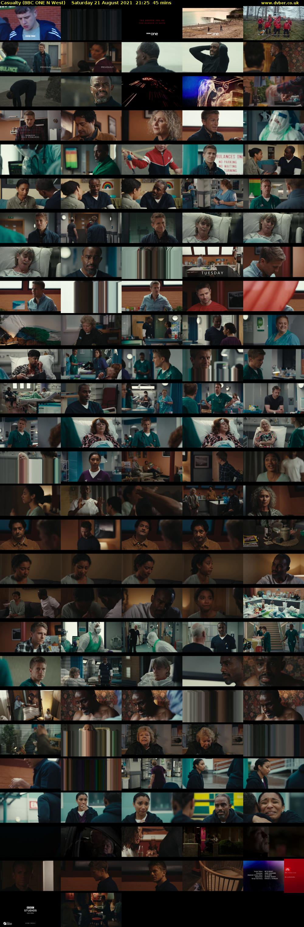 Casualty (BBC ONE N West) Saturday 21 August 2021 21:25 - 22:10
