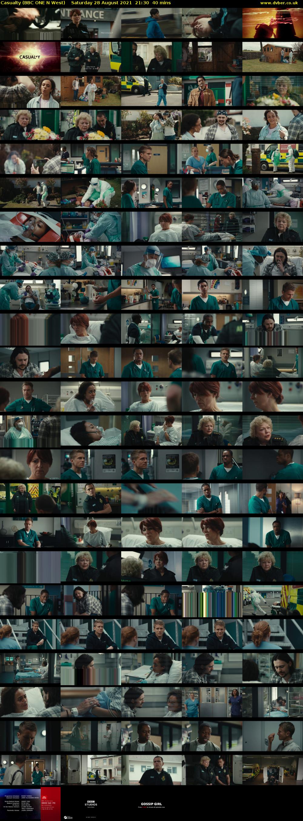 Casualty (BBC ONE N West) Saturday 28 August 2021 21:30 - 22:10
