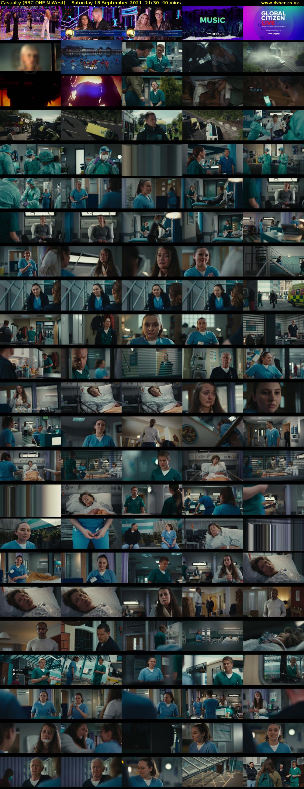 Casualty (BBC ONE N West) Saturday 18 September 2021 21:30 - 22:10