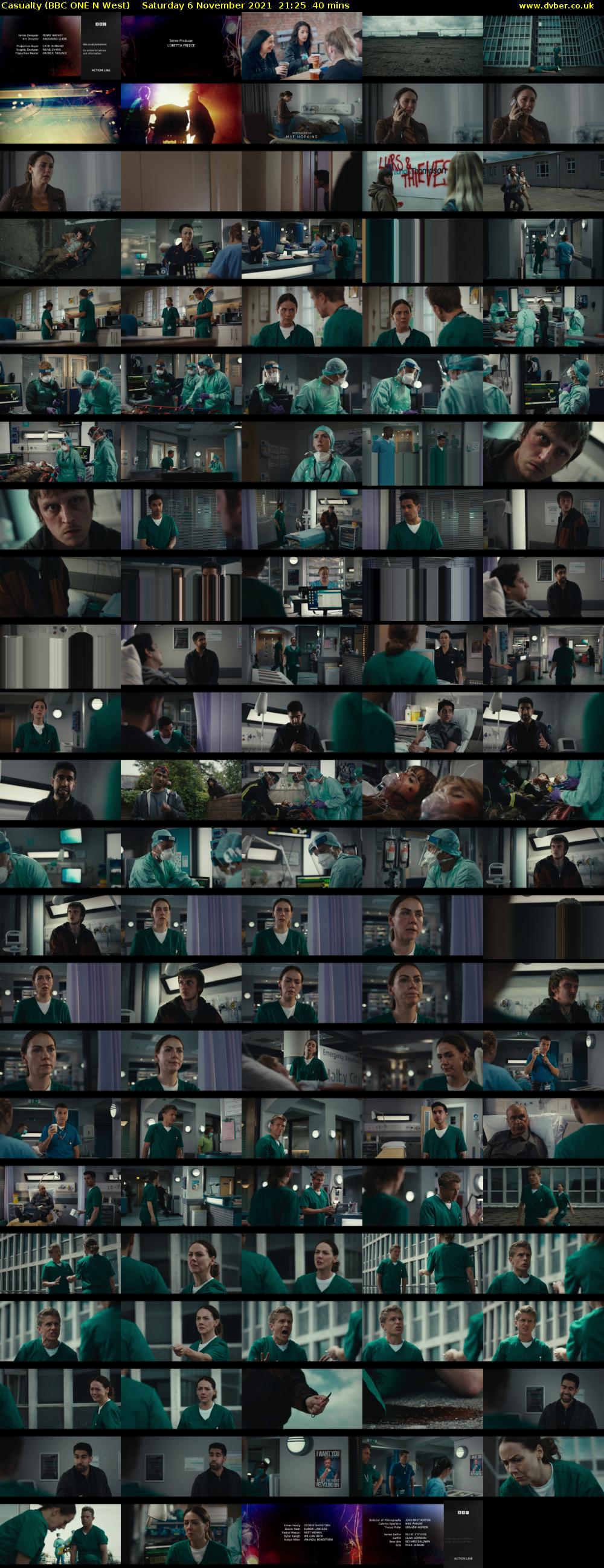 Casualty (BBC ONE N West) Saturday 6 November 2021 21:25 - 22:05