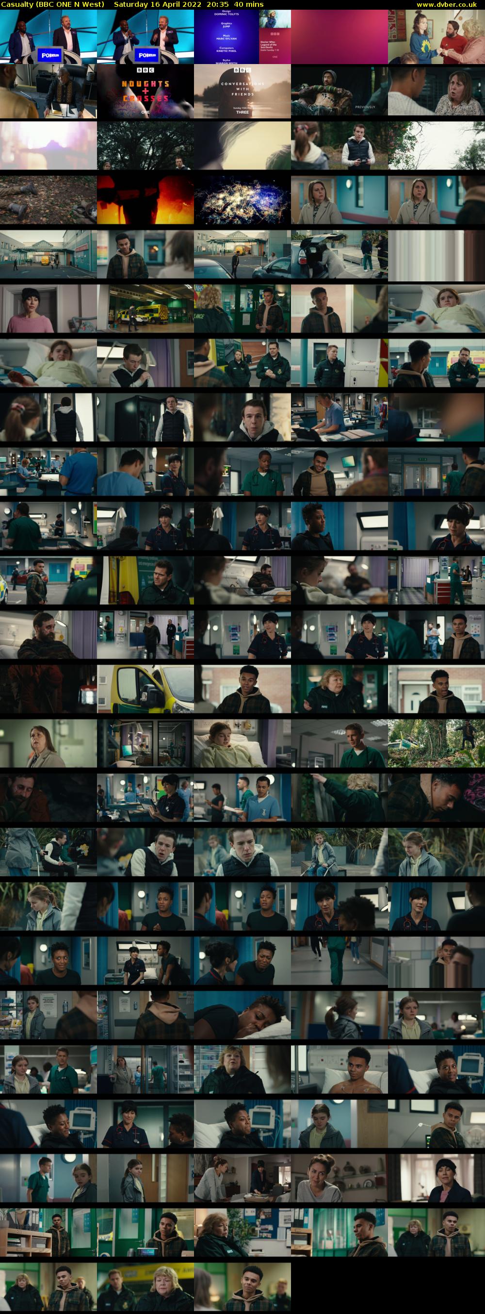 Casualty (BBC ONE N West) Saturday 16 April 2022 20:35 - 21:15
