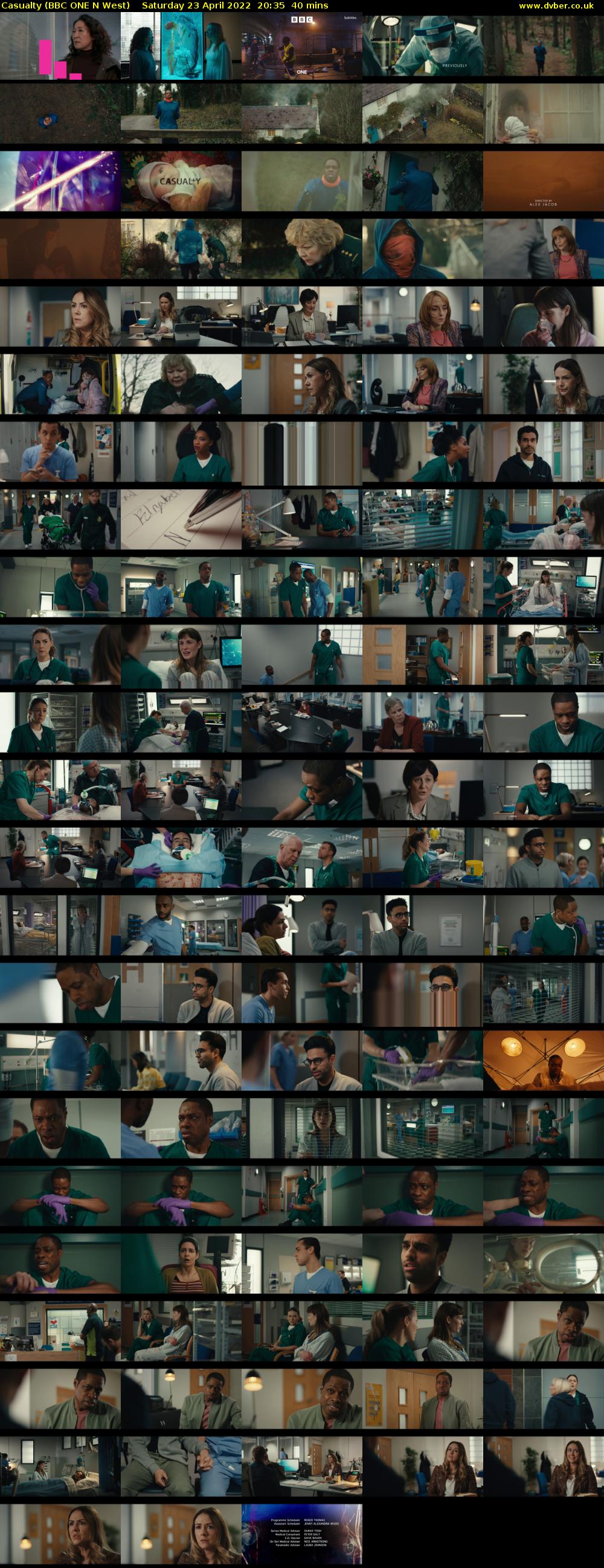 Casualty (BBC ONE N West) Saturday 23 April 2022 20:35 - 21:15
