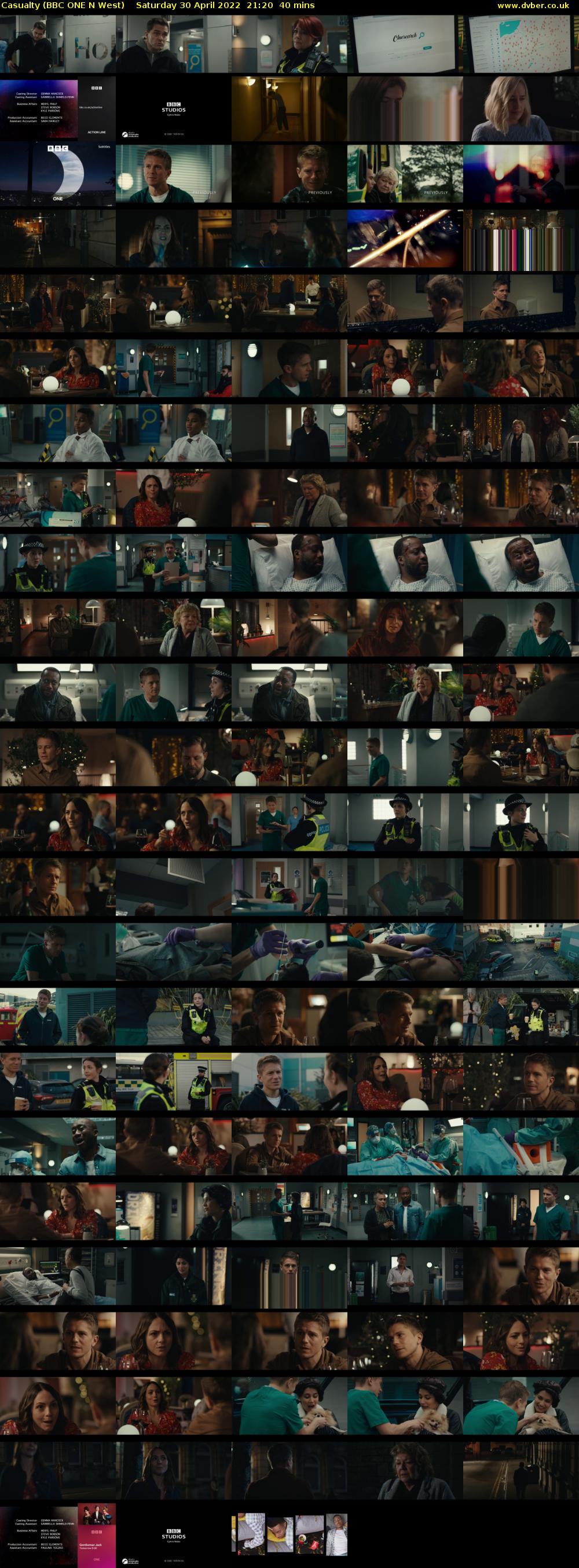 Casualty (BBC ONE N West) Saturday 30 April 2022 21:20 - 22:00