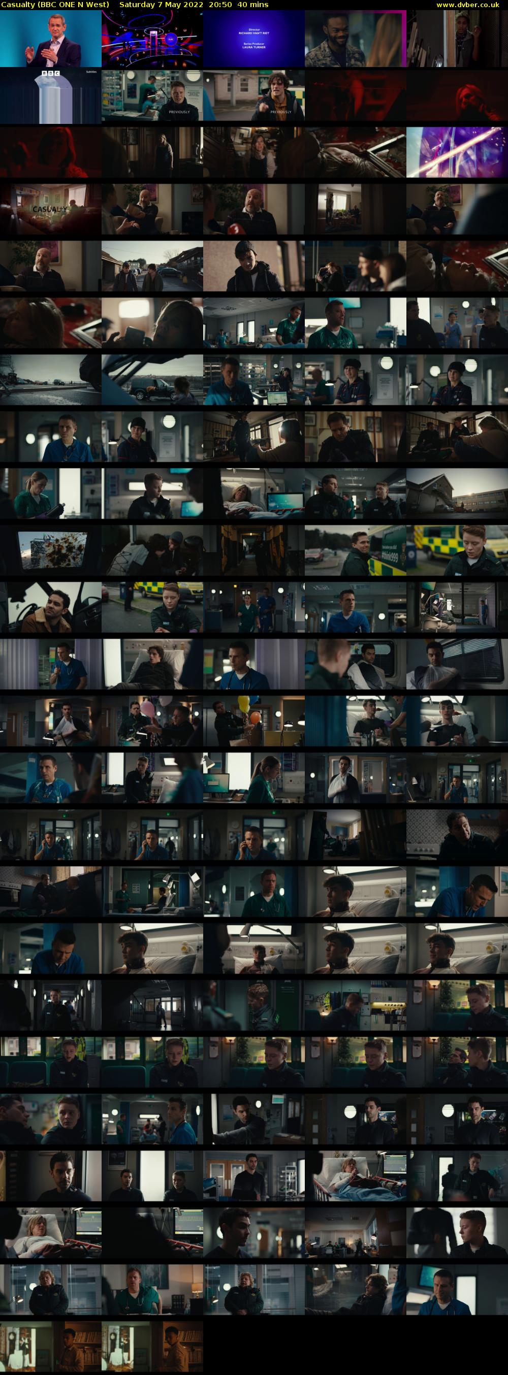 Casualty (BBC ONE N West) Saturday 7 May 2022 20:50 - 21:30