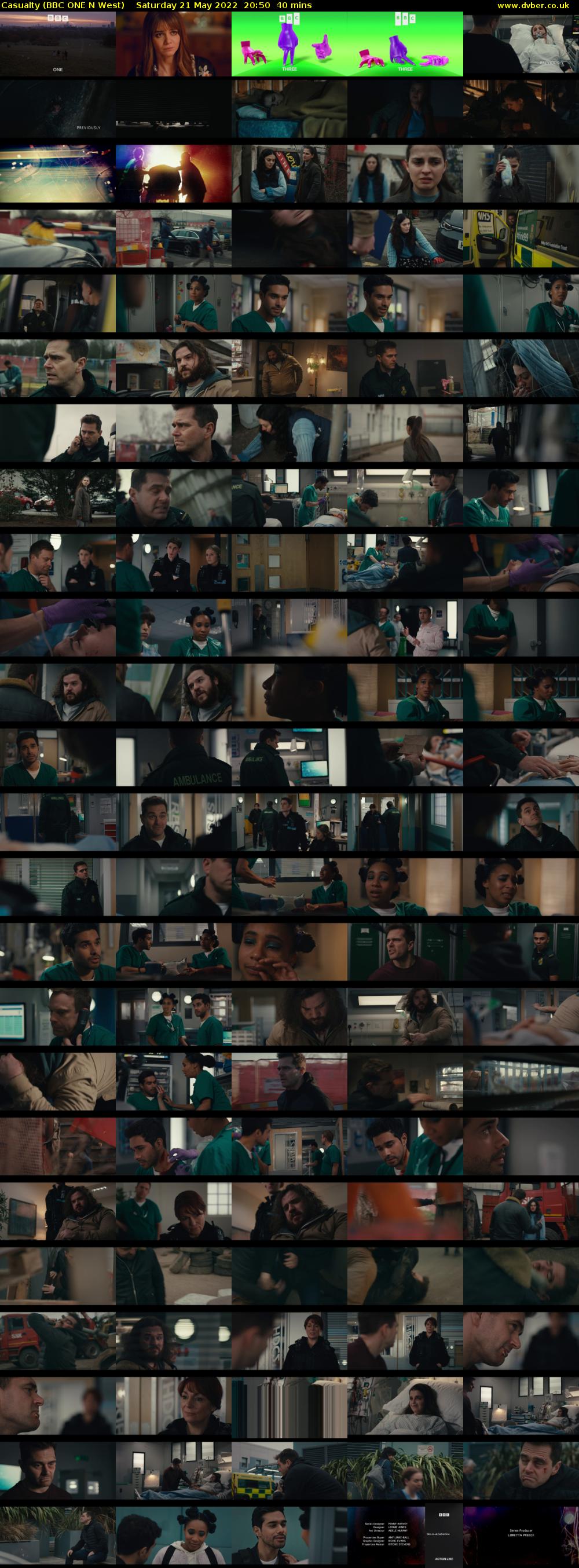 Casualty (BBC ONE N West) Saturday 21 May 2022 20:50 - 21:30