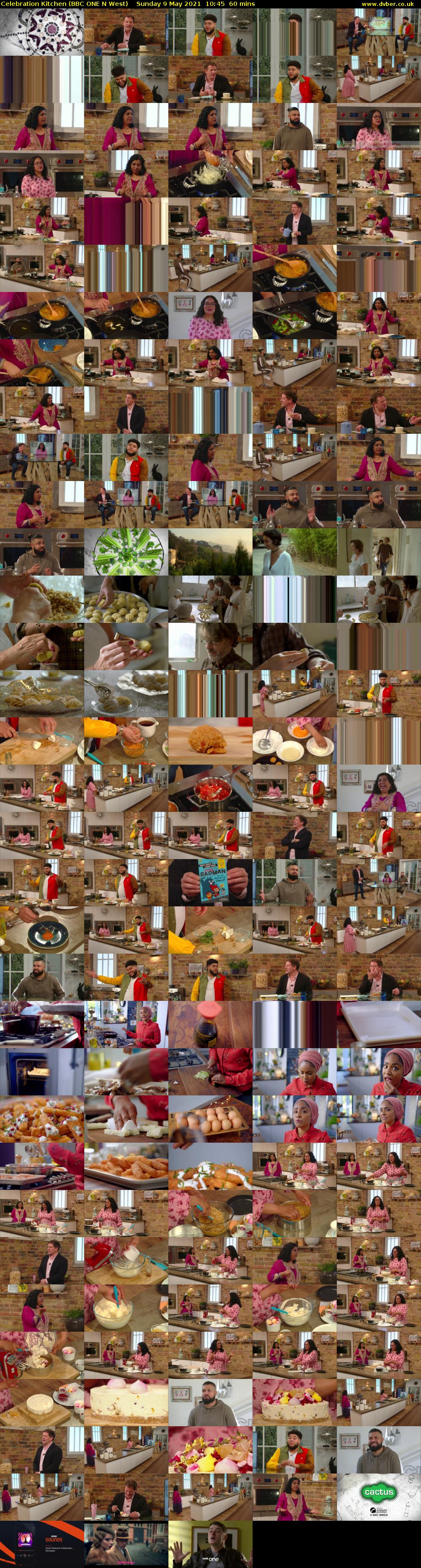 Celebration Kitchen (BBC ONE N West) Sunday 9 May 2021 10:45 - 11:45