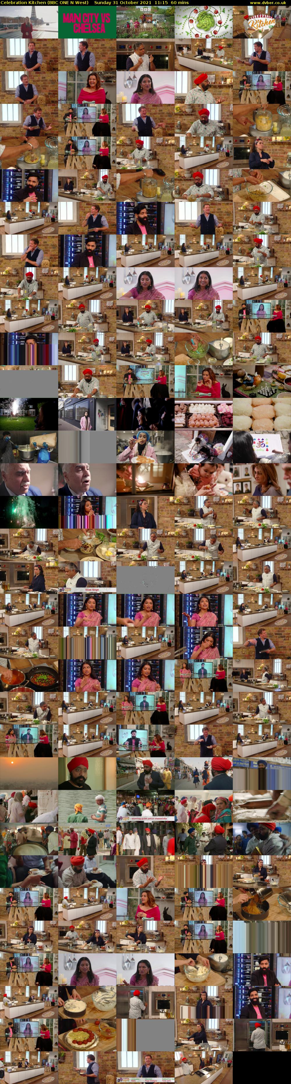 Celebration Kitchen (BBC ONE N West) Sunday 31 October 2021 11:15 - 12:15
