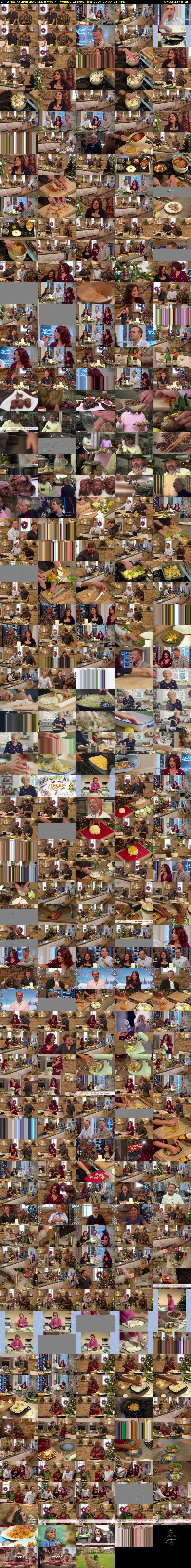 Christmas Kitchen (BBC ONE N West) Monday 12 December 2016 10:00 - 11:15