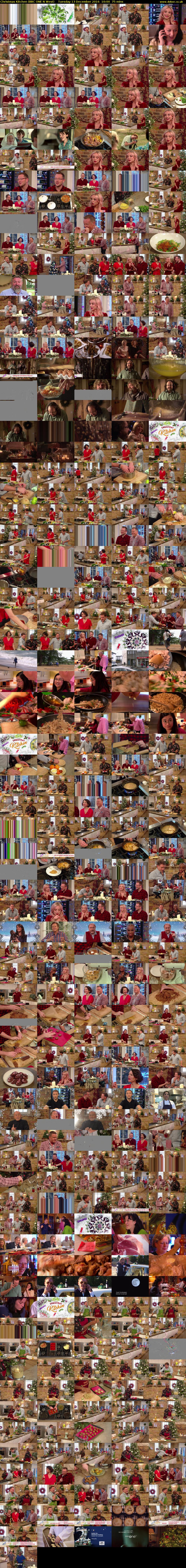 Christmas Kitchen (BBC ONE N West) Tuesday 13 December 2016 10:00 - 11:15