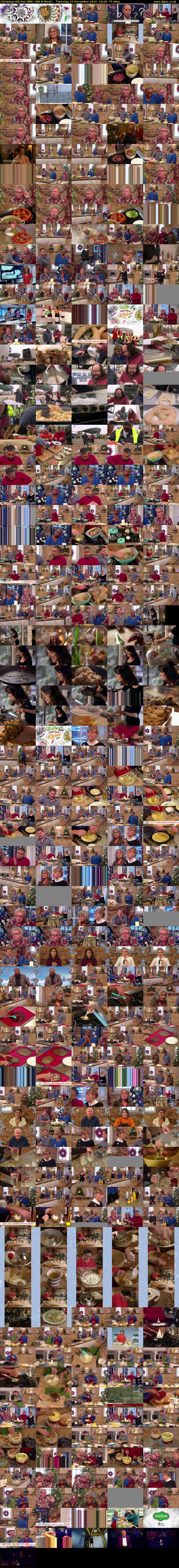 Christmas Kitchen (BBC ONE N West) Thursday 15 December 2016 10:00 - 11:15