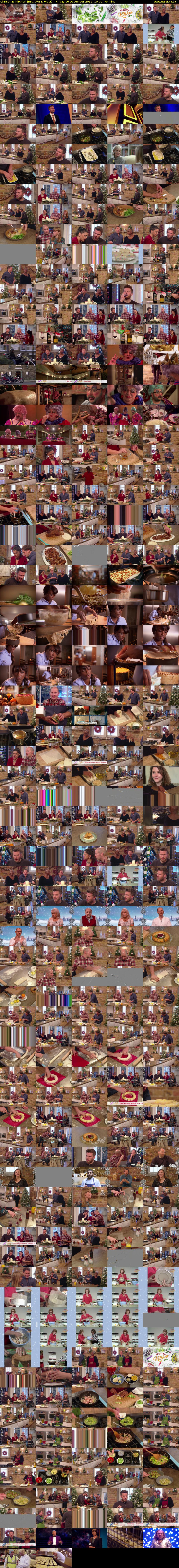 Christmas Kitchen (BBC ONE N West) Friday 16 December 2016 10:00 - 11:15
