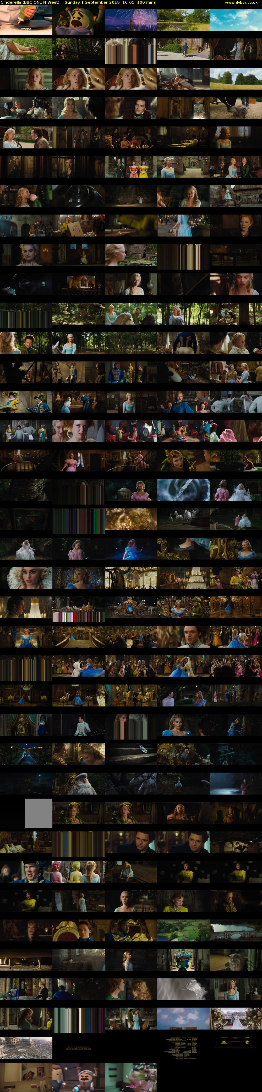 Cinderella (BBC ONE N West) Sunday 1 September 2019 16:05 - 17:45