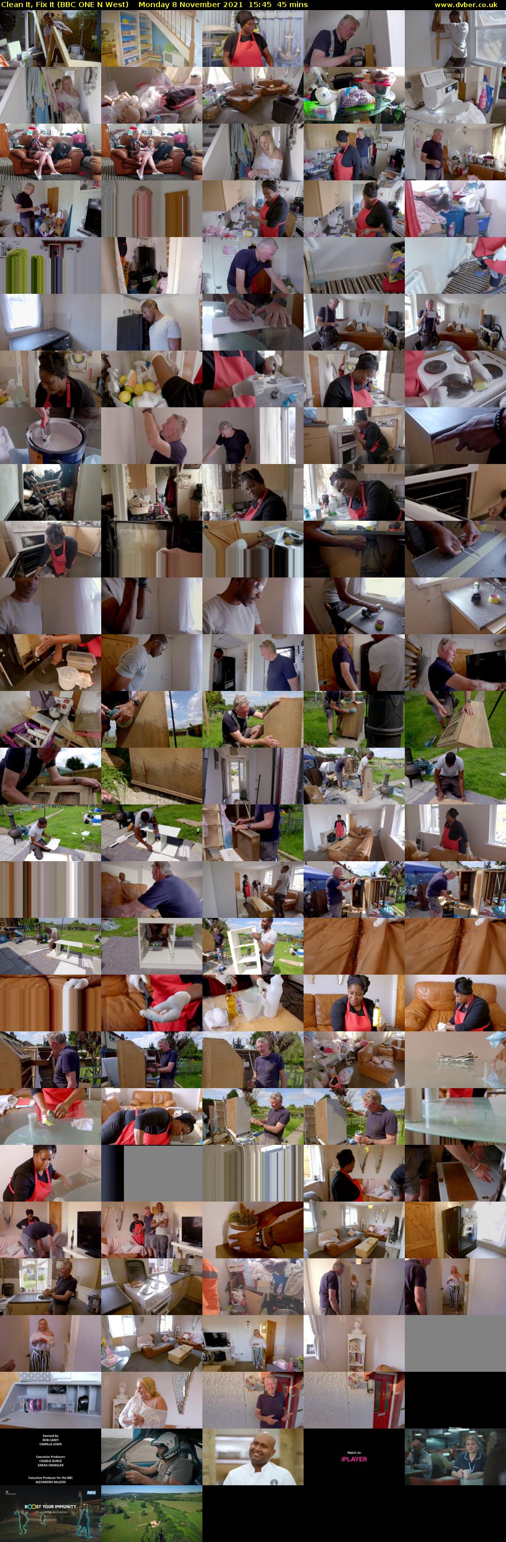 Clean It, Fix It (BBC ONE N West) Monday 8 November 2021 15:45 - 16:30