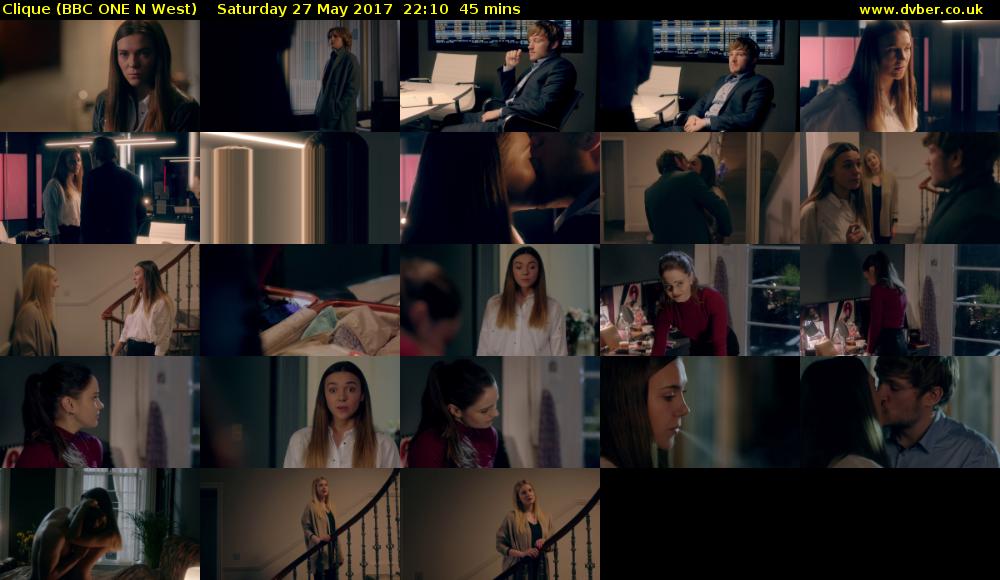 Clique (BBC ONE N West) Saturday 27 May 2017 22:10 - 22:55