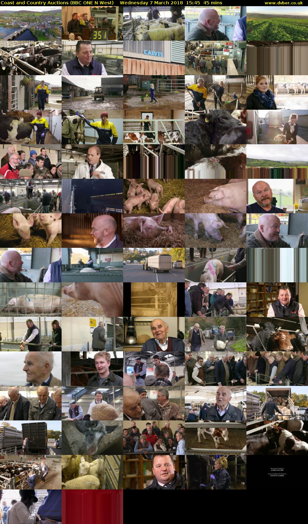 Coast and Country Auctions (BBC ONE N West) Wednesday 7 March 2018 15:45 - 16:30