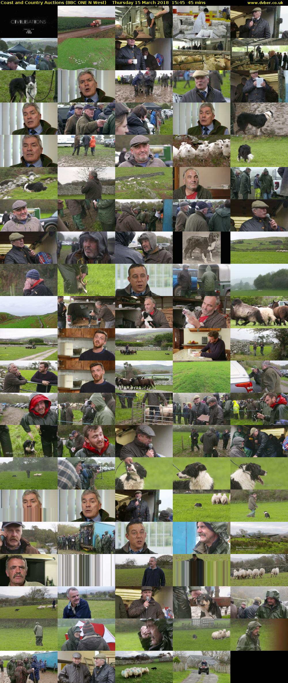 Coast and Country Auctions (BBC ONE N West) Thursday 15 March 2018 15:45 - 16:30