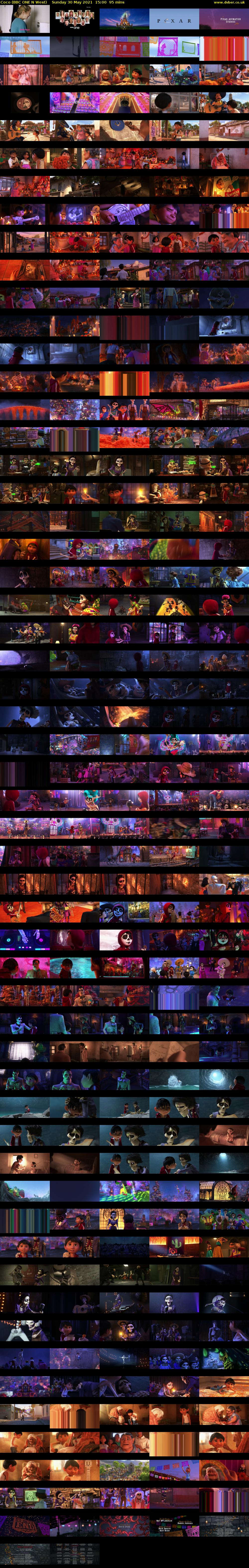 Coco (BBC ONE N West) Sunday 30 May 2021 15:00 - 16:35