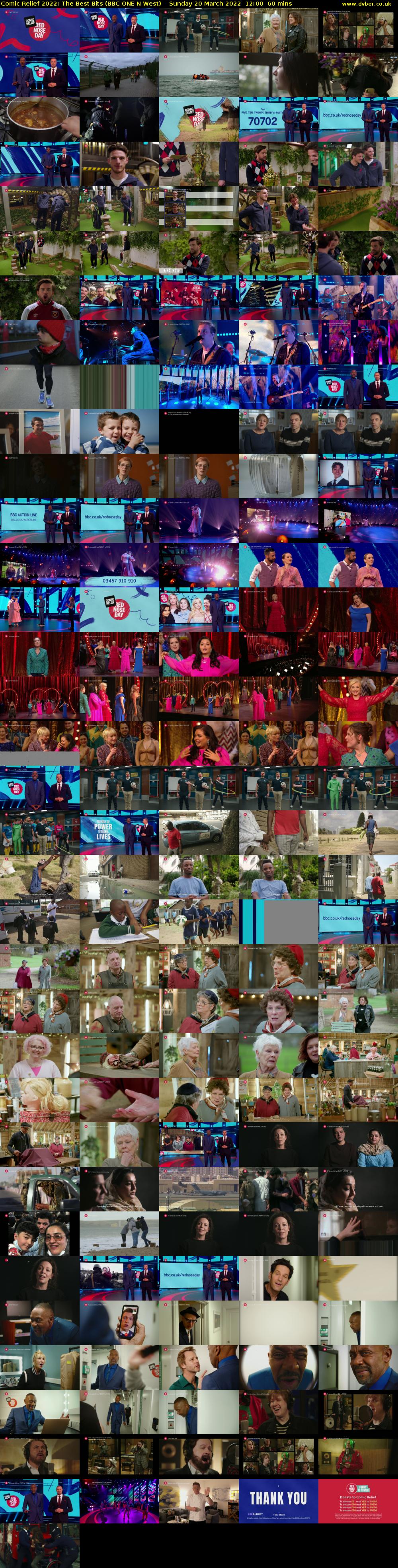Comic Relief 2022: The Best Bits (BBC ONE N West) Sunday 20 March 2022 12:00 - 13:00