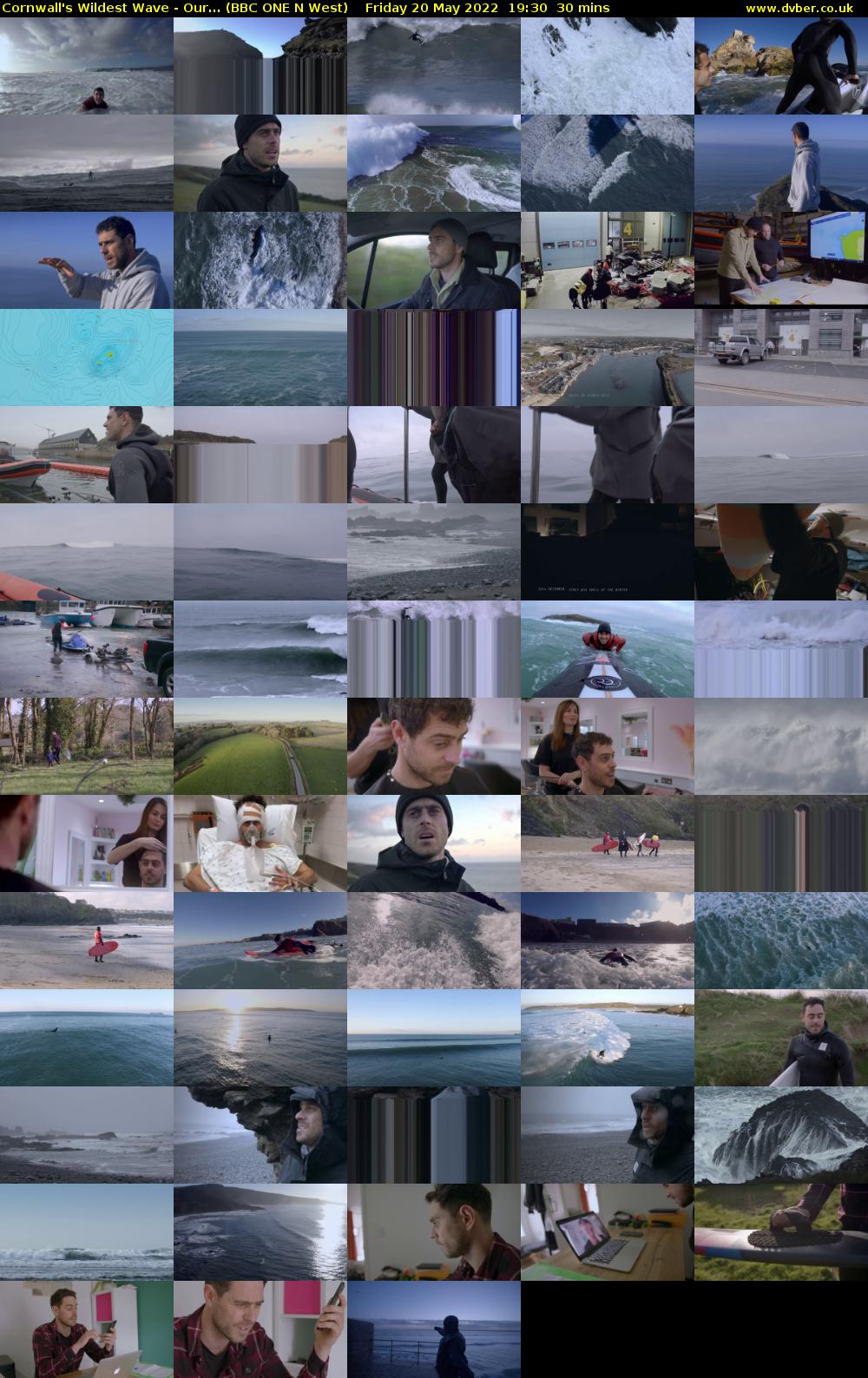 Cornwall's Wildest Wave - Our... (BBC ONE N West) Friday 20 May 2022 19:30 - 20:00