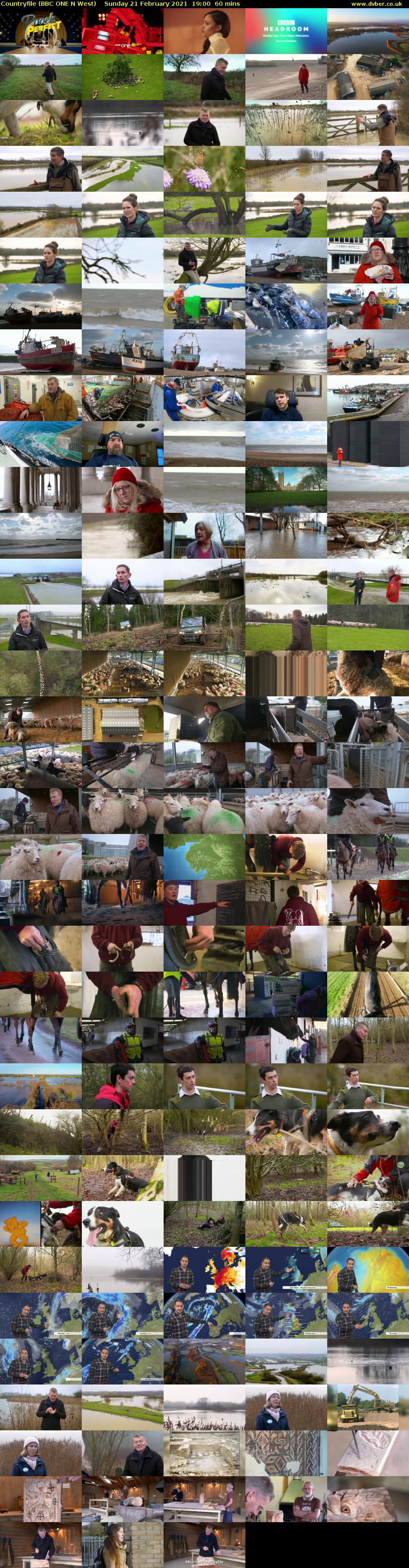 Countryfile (BBC ONE N West) Sunday 21 February 2021 19:00 - 20:00