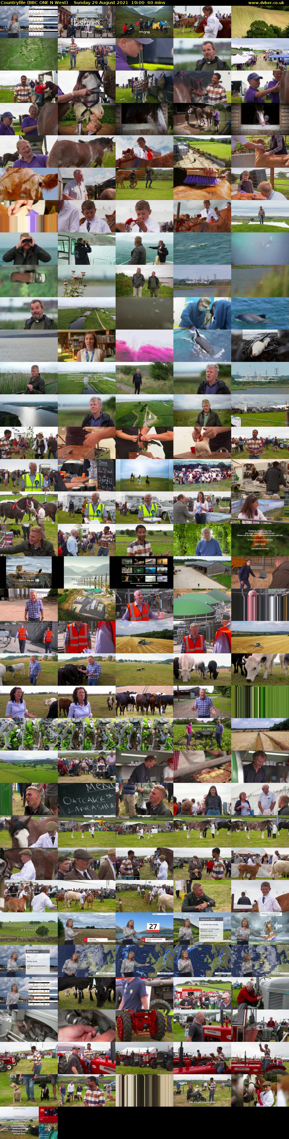 Countryfile (BBC ONE N West) Sunday 29 August 2021 19:00 - 20:00