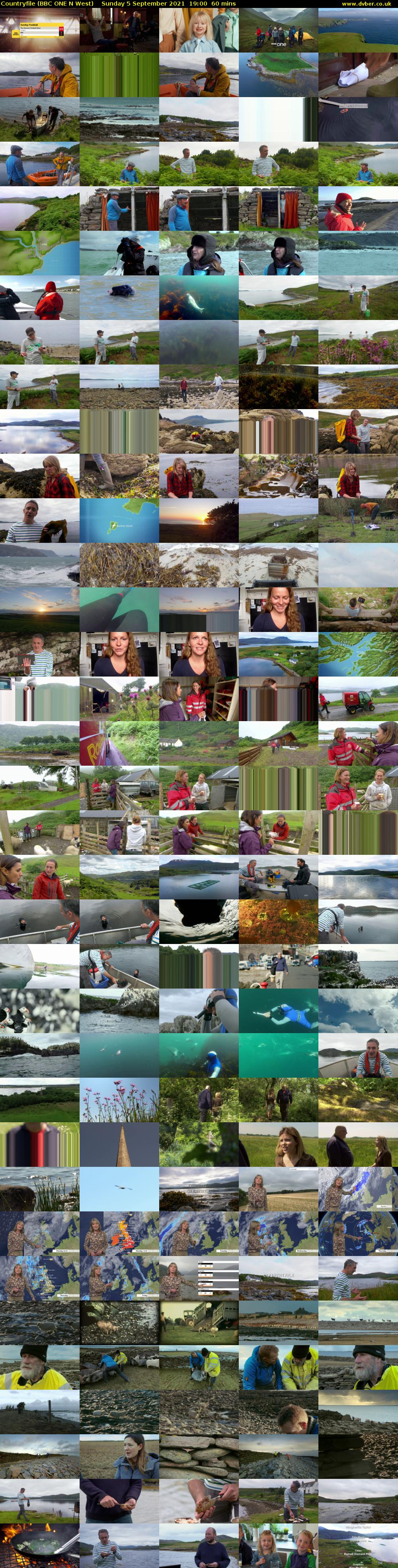 Countryfile (BBC ONE N West) Sunday 5 September 2021 19:00 - 20:00