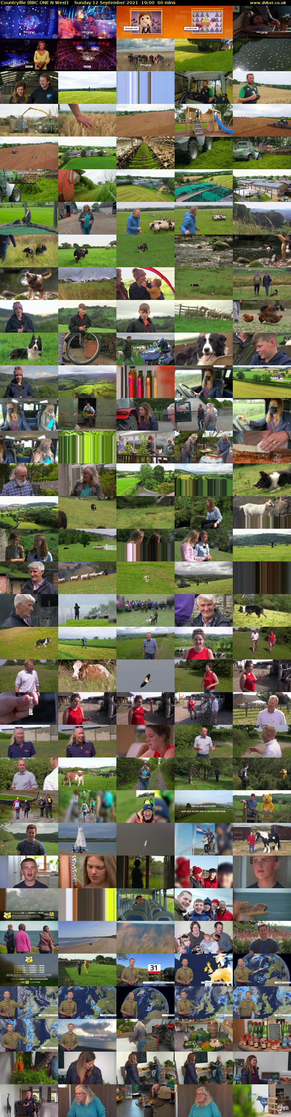 Countryfile (BBC ONE N West) Sunday 12 September 2021 19:00 - 20:00