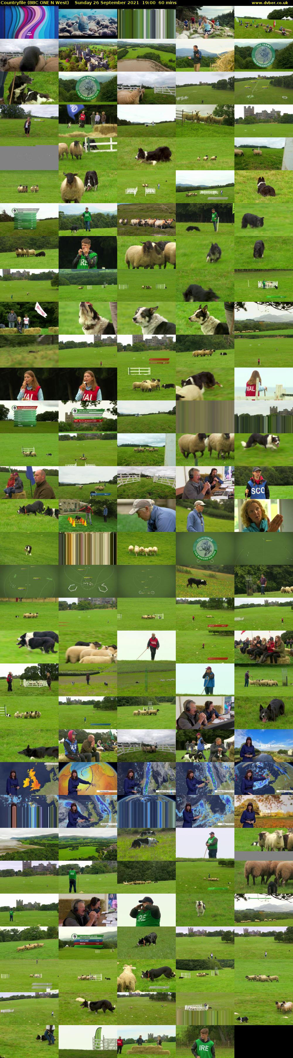 Countryfile (BBC ONE N West) Sunday 26 September 2021 19:00 - 20:00