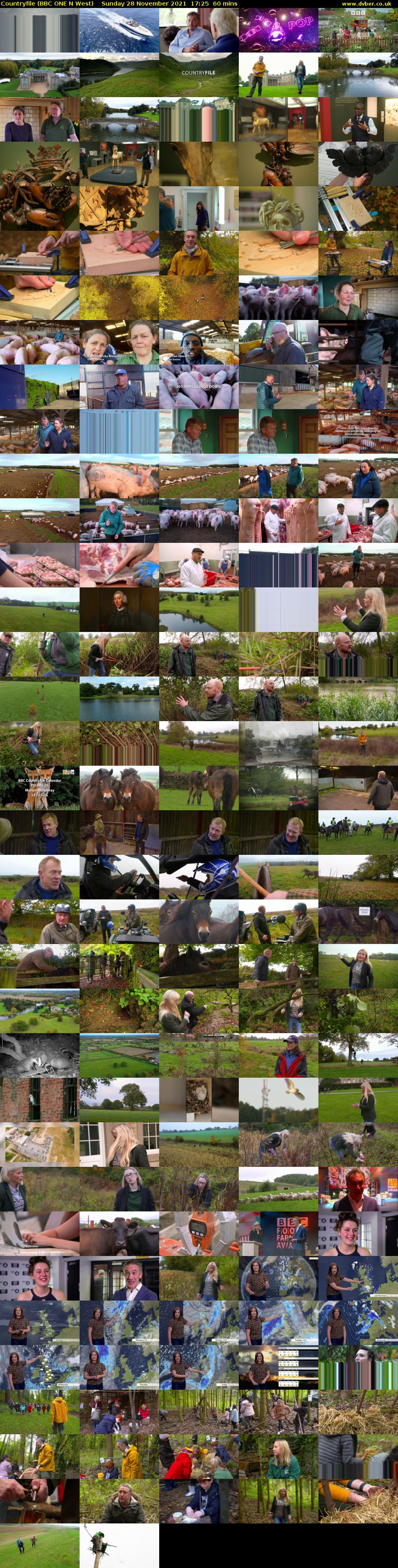 Countryfile (BBC ONE N West) Sunday 28 November 2021 17:25 - 18:25