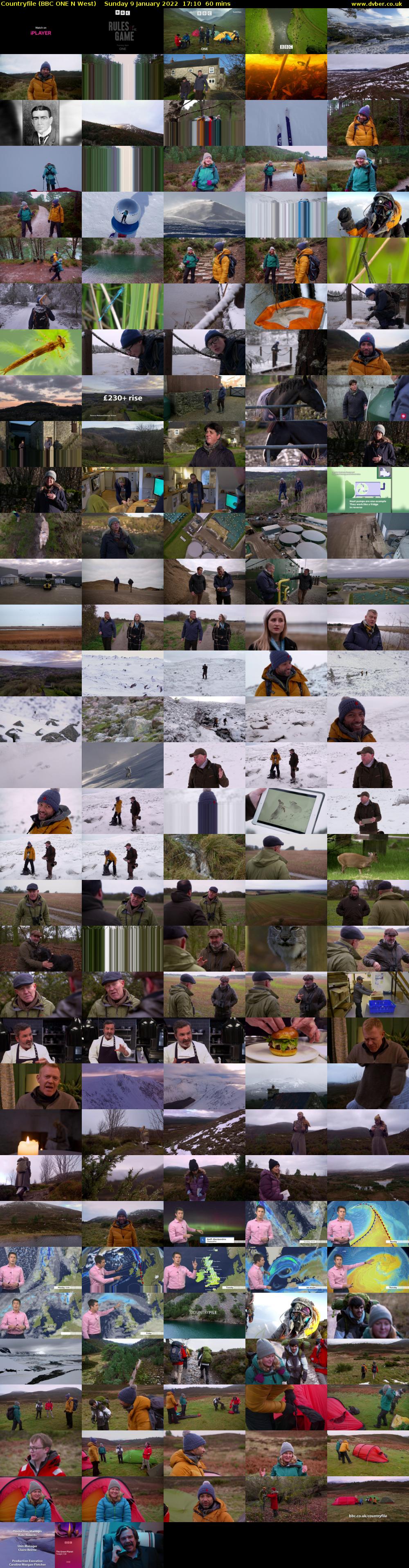 Countryfile (BBC ONE N West) Sunday 9 January 2022 17:10 - 18:10