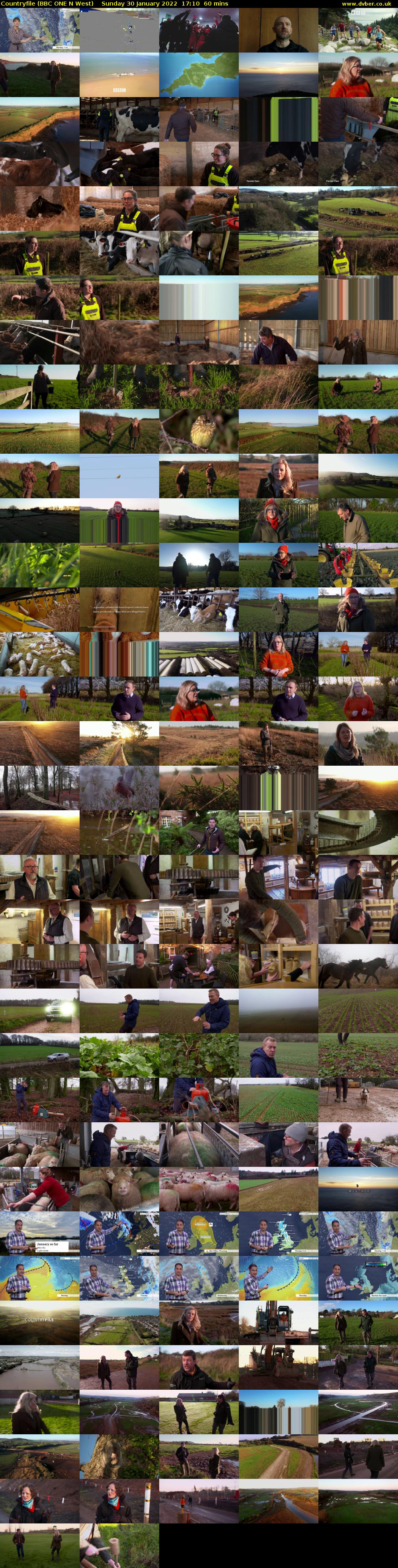 Countryfile (BBC ONE N West) Sunday 30 January 2022 17:10 - 18:10