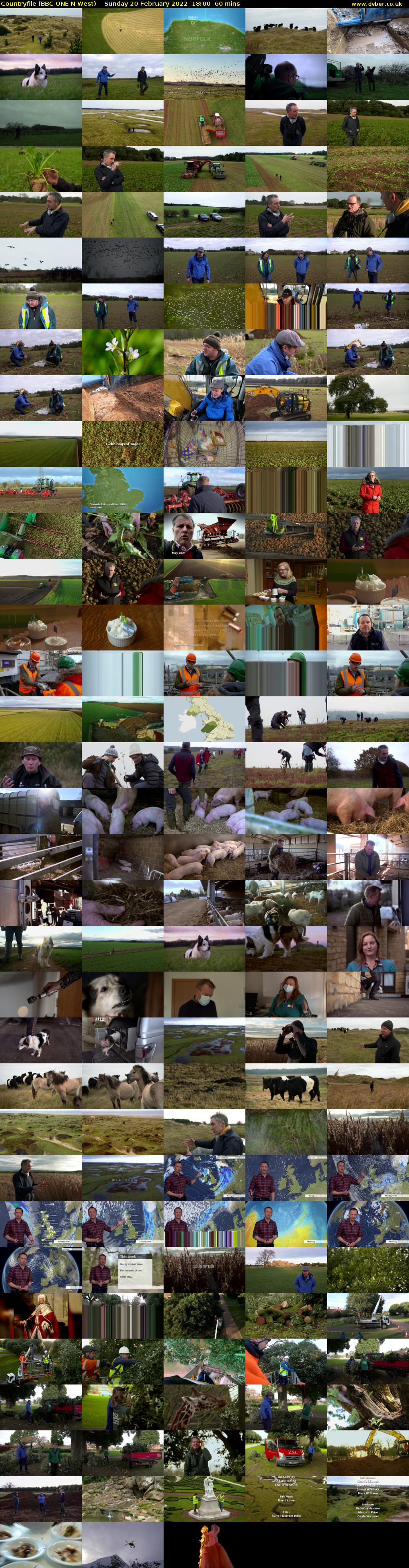 Countryfile (BBC ONE N West) Sunday 20 February 2022 18:00 - 19:00