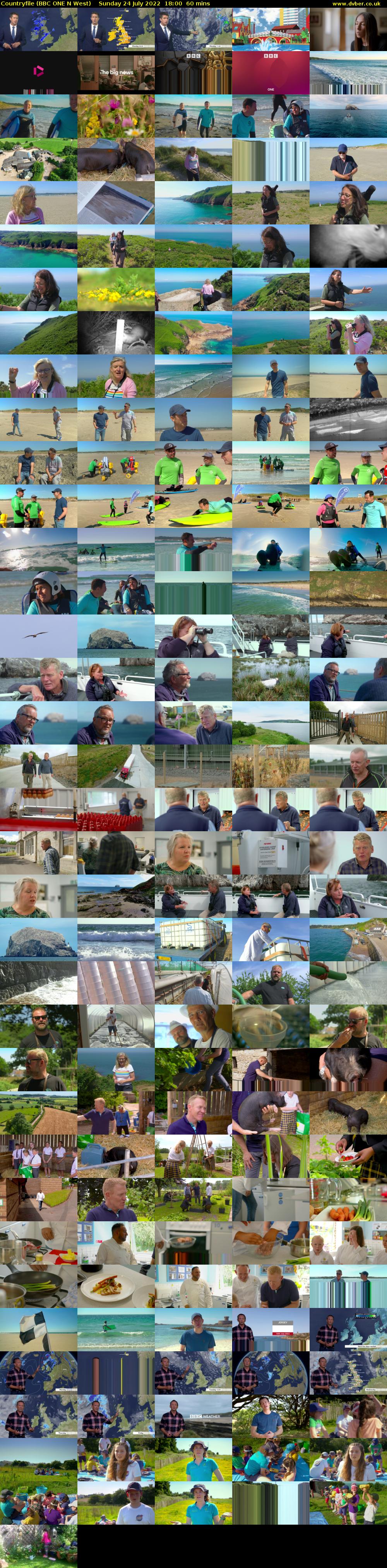 Countryfile (BBC ONE N West) Sunday 24 July 2022 18:00 - 19:00