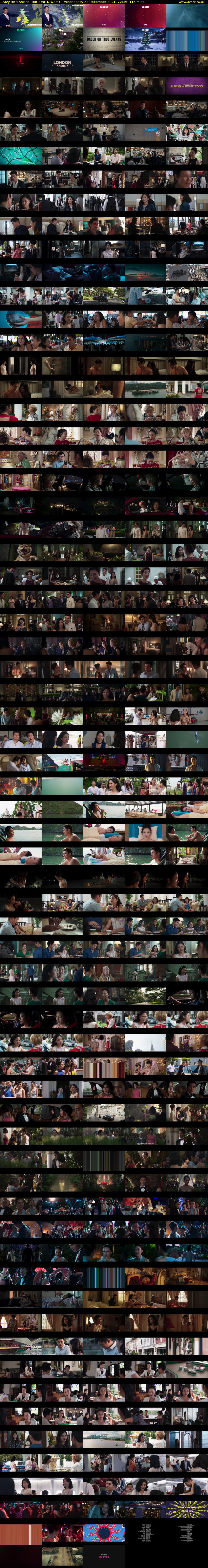 Crazy Rich Asians (BBC ONE N West) Wednesday 22 December 2021 22:35 - 00:30