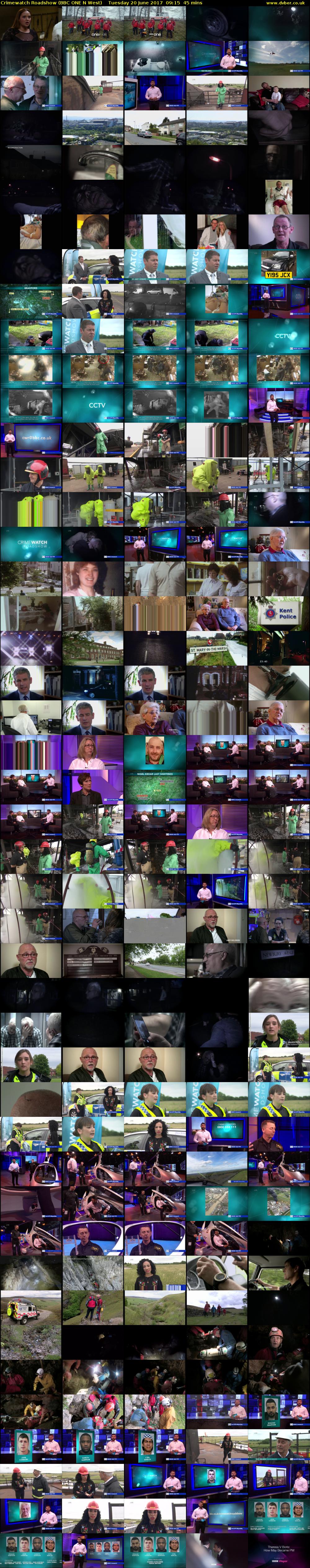 Crimewatch Roadshow (BBC ONE N West) Tuesday 20 June 2017 09:15 - 10:00