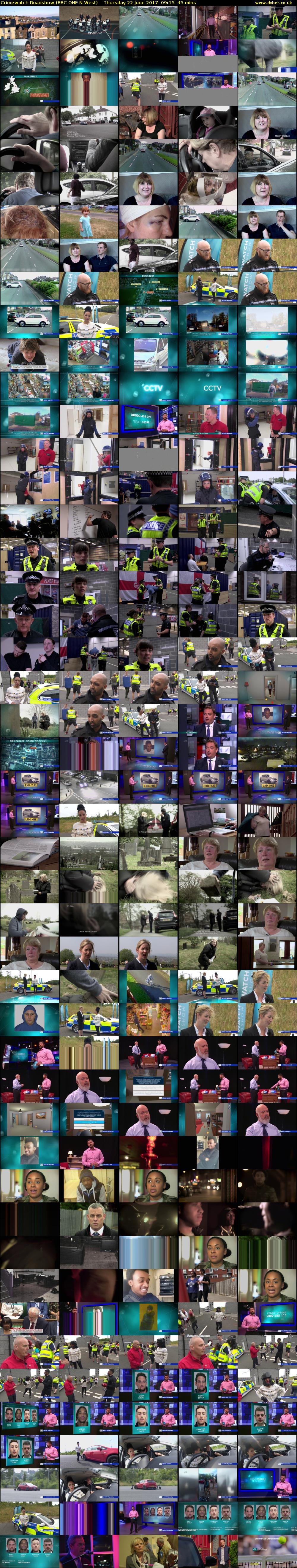 Crimewatch Roadshow (BBC ONE N West) Thursday 22 June 2017 09:15 - 10:00
