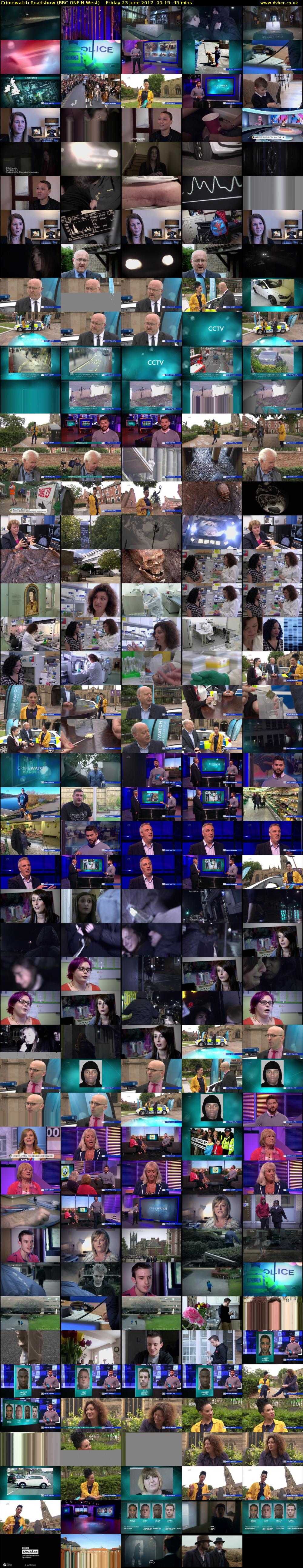Crimewatch Roadshow (BBC ONE N West) Friday 23 June 2017 09:15 - 10:00