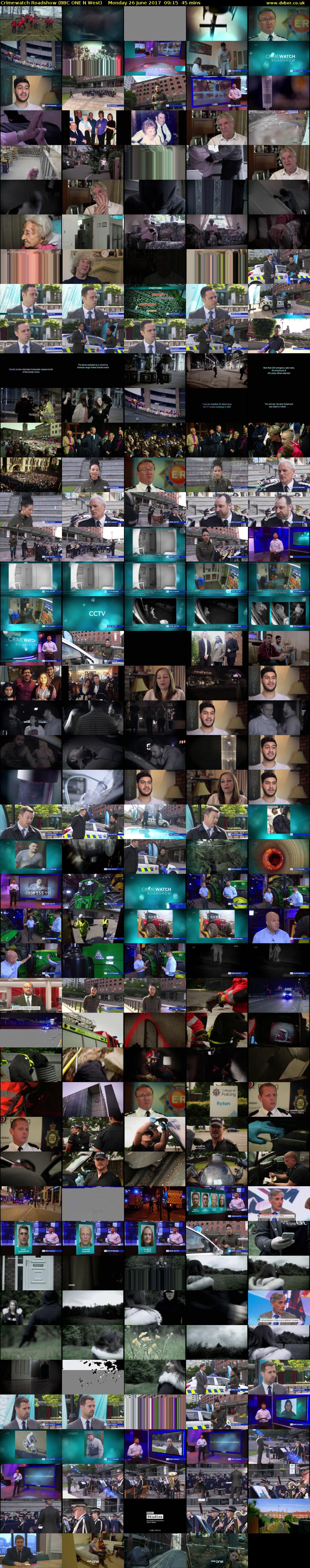 Crimewatch Roadshow (BBC ONE N West) Monday 26 June 2017 09:15 - 10:00