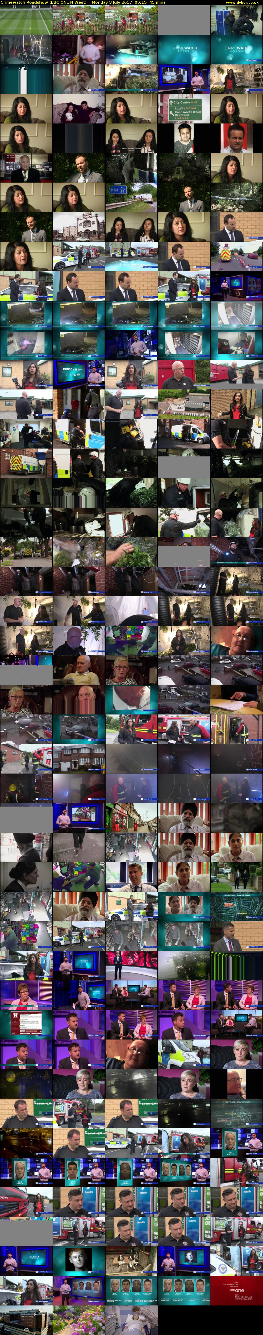 Crimewatch Roadshow (BBC ONE N West) Monday 3 July 2017 09:15 - 10:00