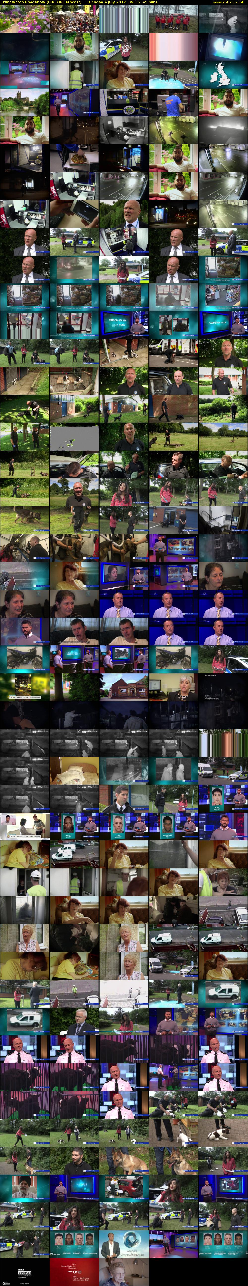 Crimewatch Roadshow (BBC ONE N West) Tuesday 4 July 2017 09:15 - 10:00