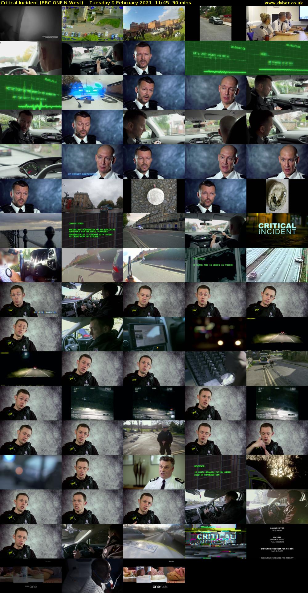 Critical Incident (BBC ONE N West) Tuesday 9 February 2021 11:45 - 12:15