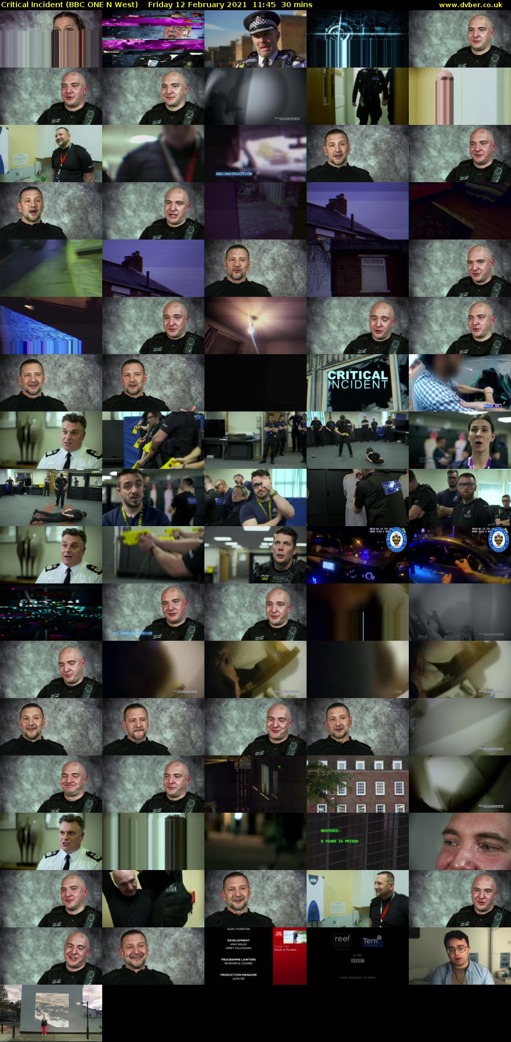Critical Incident (BBC ONE N West) Friday 12 February 2021 11:45 - 12:15
