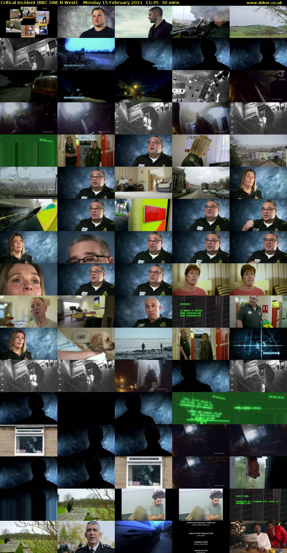 Critical Incident (BBC ONE N West) Monday 15 February 2021 11:45 - 12:15