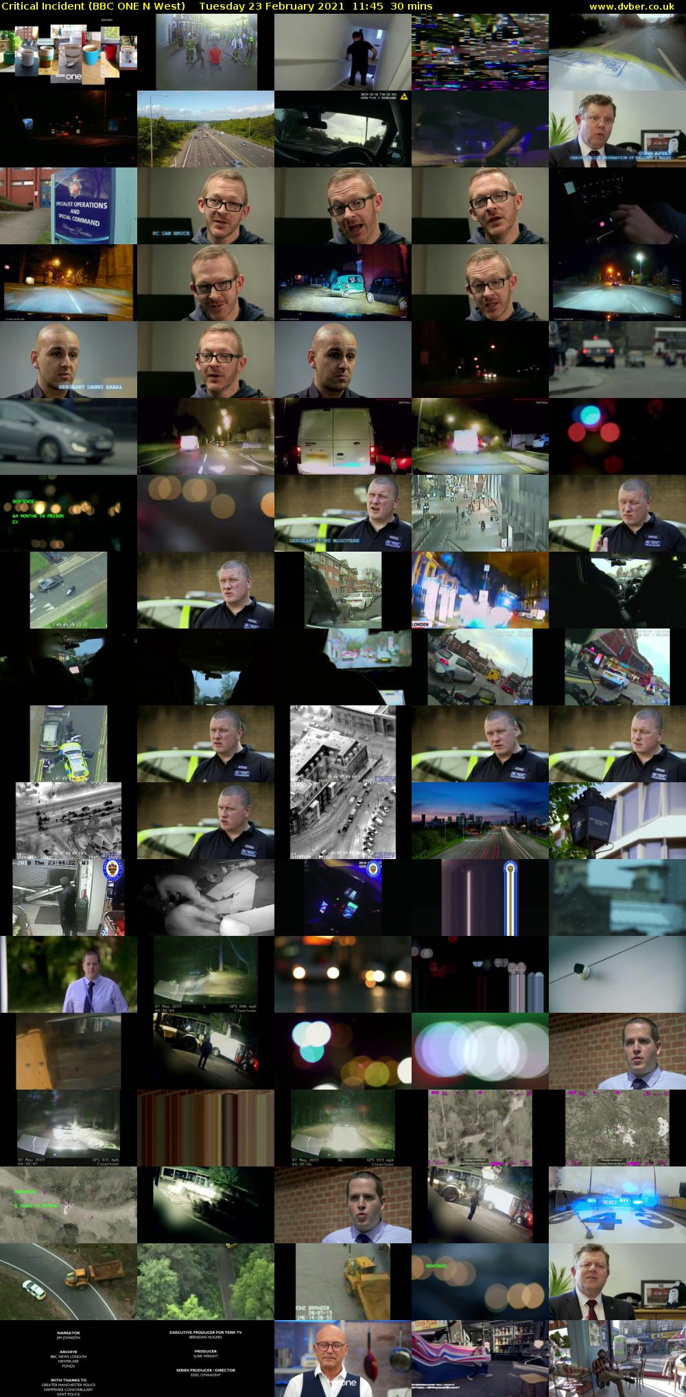 Critical Incident (BBC ONE N West) Tuesday 23 February 2021 11:45 - 12:15