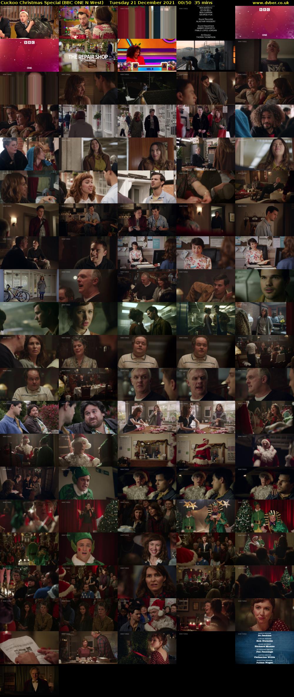 Cuckoo Christmas Special (BBC ONE N West) Tuesday 21 December 2021 00:50 - 01:25