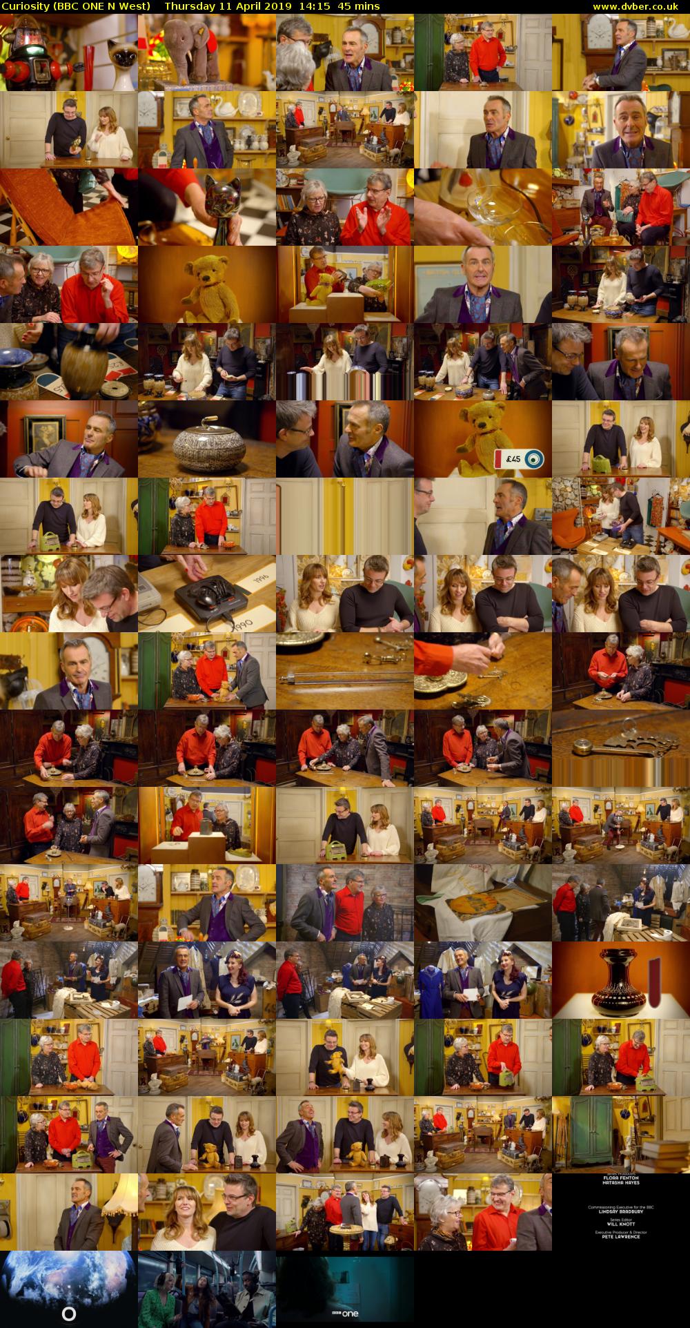 Curiosity (BBC ONE N West) Thursday 11 April 2019 14:15 - 15:00
