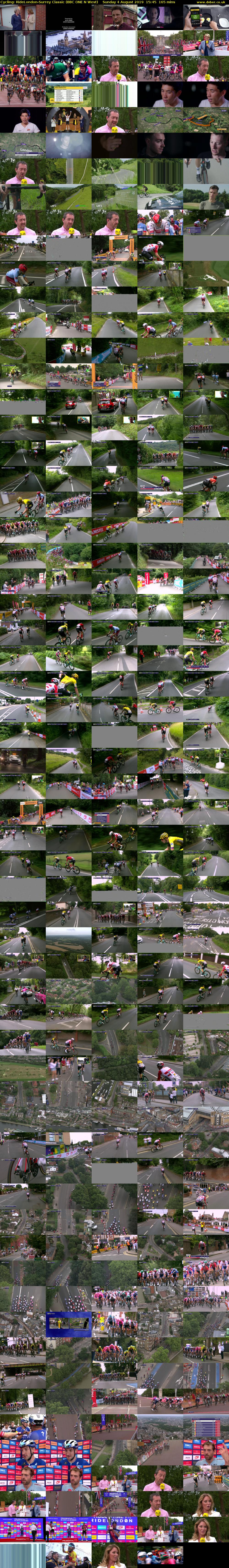 Cycling: RideLondon-Surrey Classic (BBC ONE N West) Sunday 4 August 2019 15:45 - 18:30