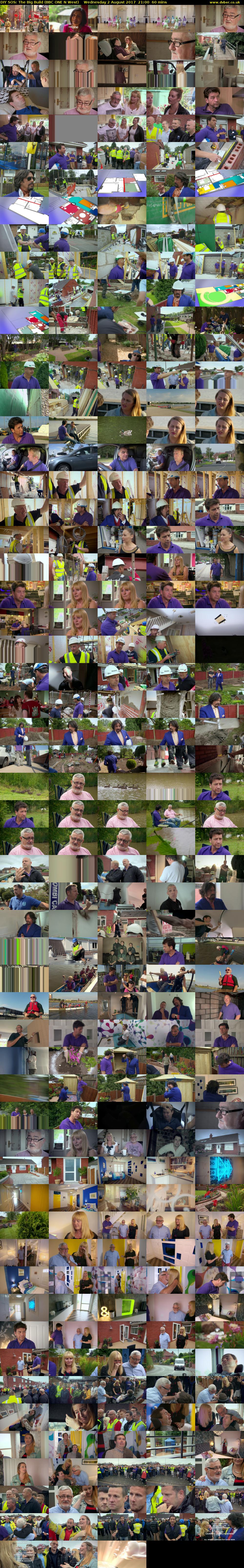 DIY SOS: The Big Build (BBC ONE N West) Wednesday 2 August 2017 21:00 - 22:00